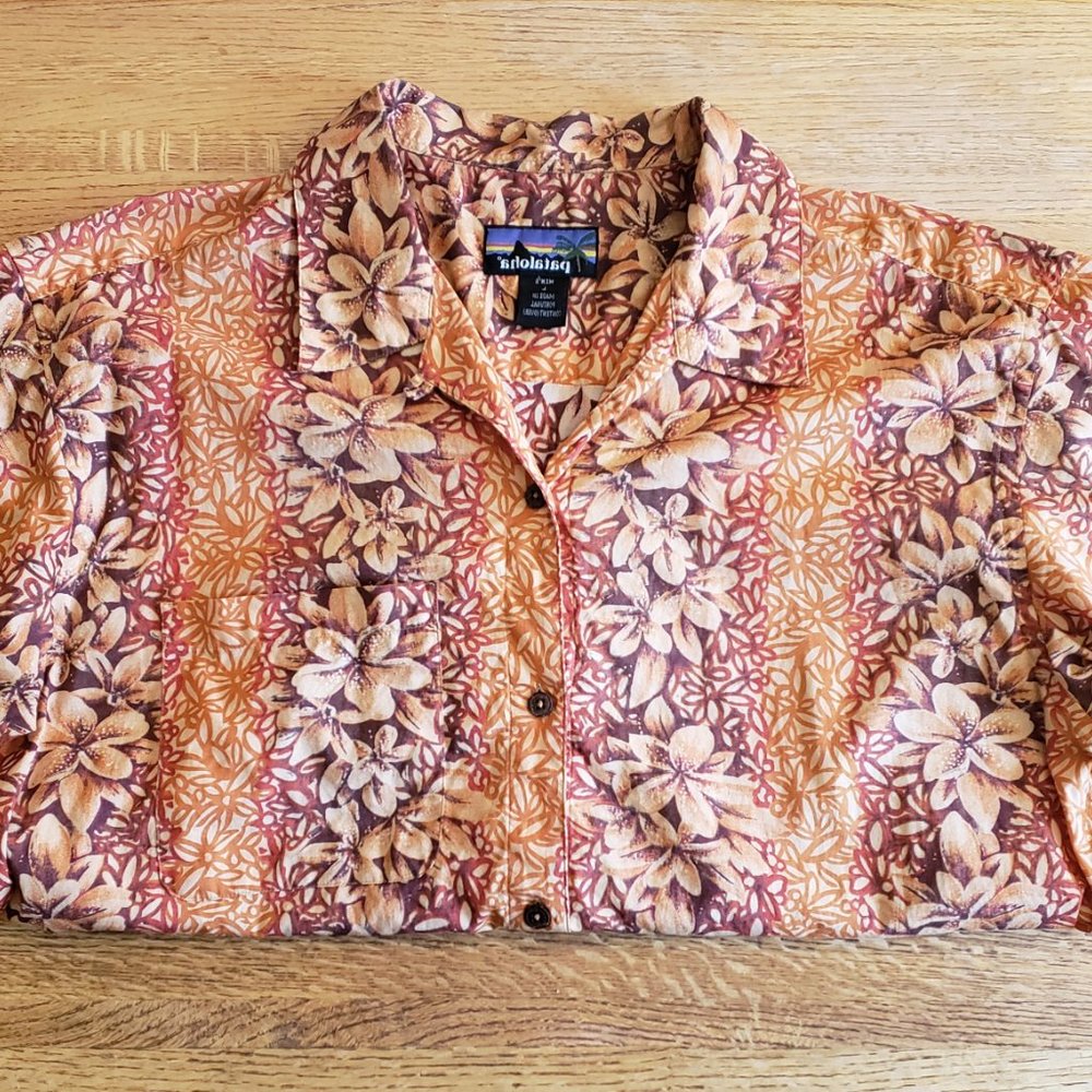 Vintage Patagonia Pataloha Men’s Hawaiian Button Up Shirt